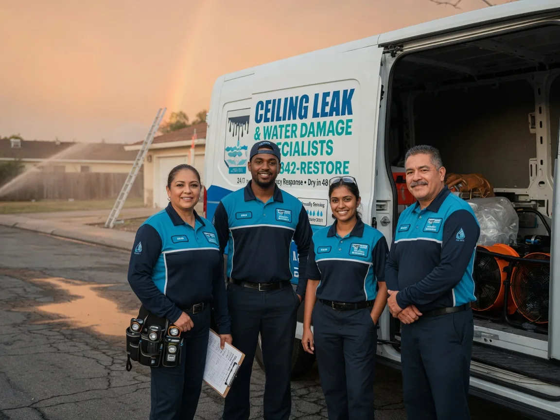 Ceiling Leak Cleanup company in Newfield, NJ